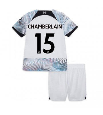 Liverpool Chamberlain #15 Bortedraktsett Barn 2022-23 Kortermet (+ Korte bukser)